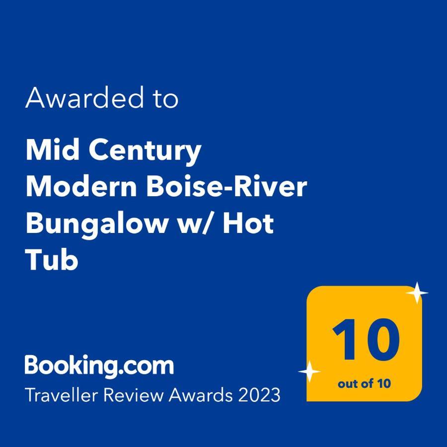 Mid Century Modern Boise-River Bungalow W/ Hot Tub Zewnętrze zdjęcie